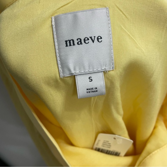 NWT Anthropologie Maeve Ruffle Mini Skirt Yellow.         16 - Picture 6 of 9